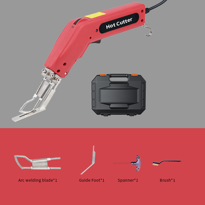 Cuchillo caliente de la espuma resistente de la cuchilla de la soldadura al arco para la tela 100W del cordón