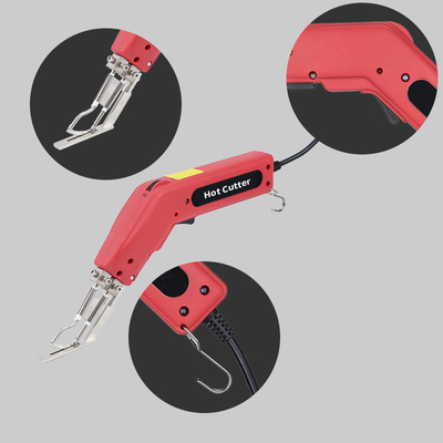 Cuchillo caliente de la espuma resistente de la cuchilla de la soldadura al arco para la tela 100W del cordón