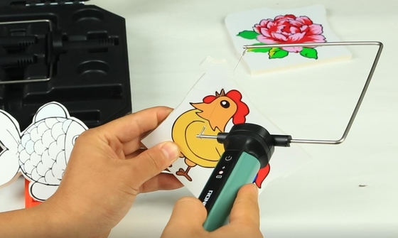Herramienta de Mini Hot Wire Foam Cutting para el trabajo manual de los niños de la guardería