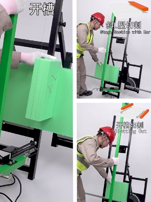 máquina de acero de 350m m favorable Max Hot Wire Foam Cutting sin cuerda