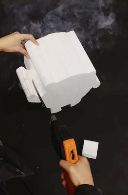 Tape en el cortador caliente eléctrico de la espuma del cuchillo de la refrigeración por aire del PDA para EPS XPS