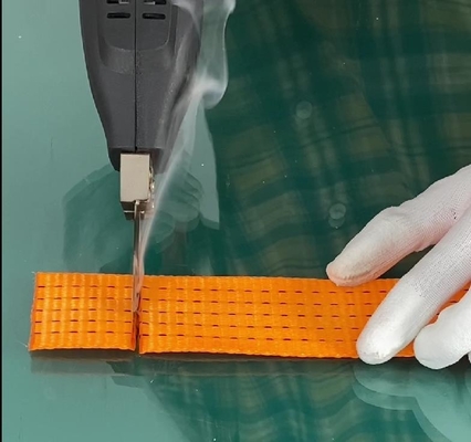 Cortador caliente de mano de la tela del paño de la cuerda de la refrigeración por aire eléctrico
