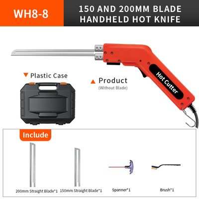 Cuchillo caliente del PDA potente 200W con las cuchillas de 150m m y de 200m m